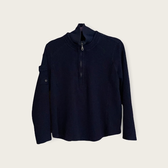 Cold water Creek 3/4 zip top - Picture 2 of 9